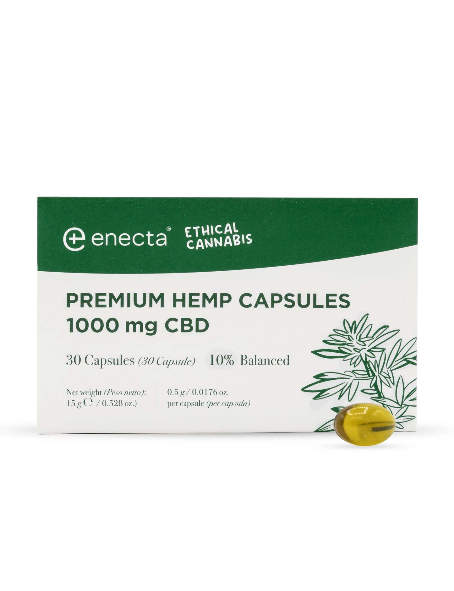 Premium Hemp Extract CBD Capsules