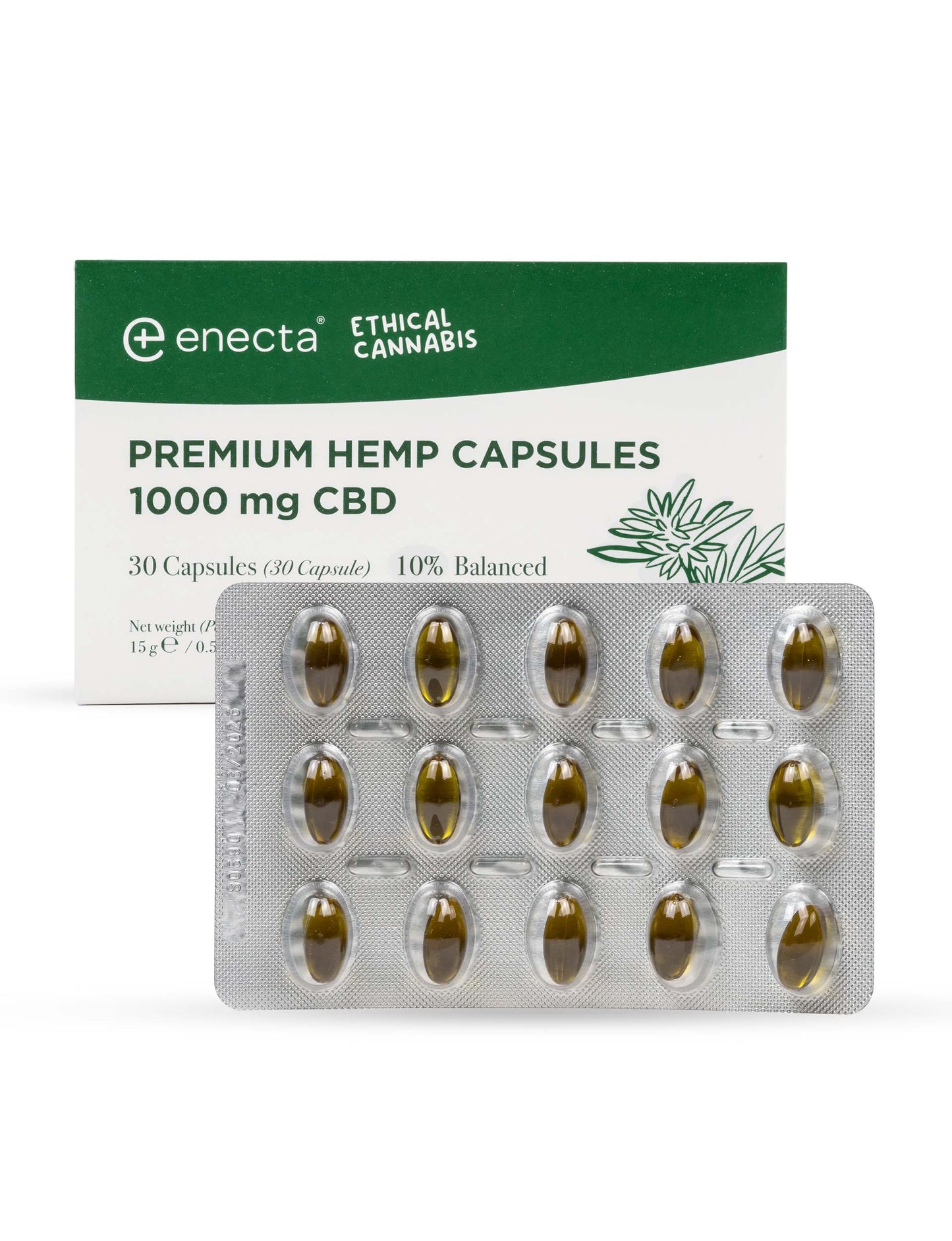 Premium Hemp Extract CBD Capsules
